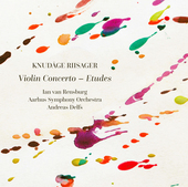 Album artwork for Knudåge Riisager: Violin Concerto - Etudes