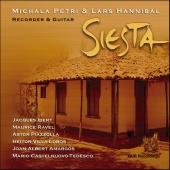 Album artwork for SIESTA  - MUSIC FOR RECORDER AND GUITAR