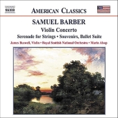 Album artwork for Barber: Violin Concerto (Buswell)