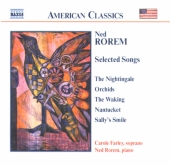 Album artwork for Rorem: SELECTED SONGS