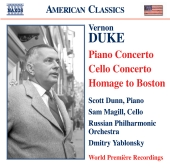 Album artwork for DUKE: PIANO CONCERTO / CELLO CONCERTO / HOMAGE TO 