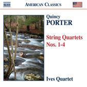 Album artwork for Quincy Porter: String Quartets 1-4 / Ives Quartet