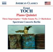 Album artwork for Toch: Piano Quintet
