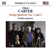 Album artwork for Carter: String Quartets Nos. 1 & 5