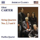 Album artwork for Carter: String Quartets Nos. 2, 3 & 4