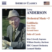 Album artwork for ANDERSON - ORCHESTRAL MUSIC VOL5