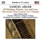Album artwork for Adler: Of Musique, Poetrie, Art, and Love