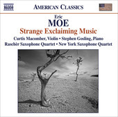 Album artwork for Eric Moe: Strange Exclaiming Music