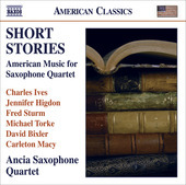 Album artwork for Short Stories - American Music for Saxophone Quart