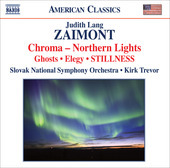 Album artwork for Zaimont: Chroma - Northern Lights / Ghosts / Elegy