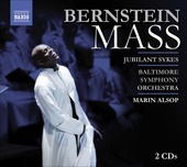 Album artwork for Bernstein: Mass / Sykes, Alsop, Baltimore SO