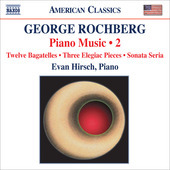Album artwork for George Rochberg: Piano Music vol. 2
