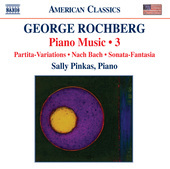 Album artwork for Rochberg: Piano Music vol.3
