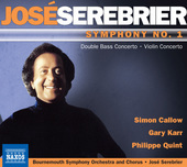 Album artwork for Jose Serebrier: Symphony no. 1