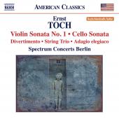 Album artwork for Toch: Violin Sonatas #1, Cello Sonata