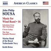 Album artwork for Sousa: Music for Wind Band, Vol. 16