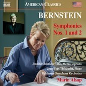 Album artwork for Bernstein: Symphonies Nos. 1 & 2
