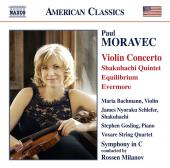 Album artwork for Moravec: Violin Concerto, Shakuhachi Quintet, Equi