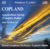 Album artwork for Copland: Appalachian Spring & Hear Ye! Hear Ye!