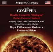 Album artwork for David Gompper: Double Concerto, Clarinet Concerto
