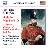 Album artwork for Sousa: Music for Wind Band, Vol. 20