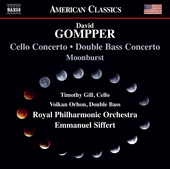 Album artwork for Gompper: Cello Concerto - Double Bass Concerto - M