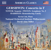 Album artwork for Gershwin: Concerto in F - Tower - Piston - Harbiso