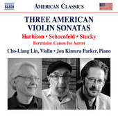 Album artwork for Three American Sonatas