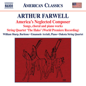 Album artwork for Arthur Farwell - America's Neglected Composer
