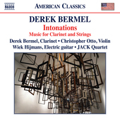 Album artwork for Bermel: Intonations - Music for Clarinet and Strin