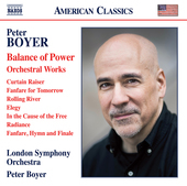 Album artwork for Boyer: Balance of Power - Orchestral Works