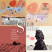 Album artwork for Side by Side: Bach Partitas & Folk Music from Kaus