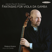 Album artwork for Telemann: Fantasias for Viola da Gamba