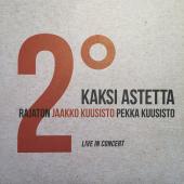 Album artwork for Two Degrees - Live / Rajaton, Pekka Kuusisto, Jaak
