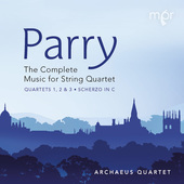 Album artwork for Parry: The Complete Music for String Quartet