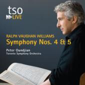 Album artwork for Vaughan Williams: Symphonies 4 & 5 / TSO, Oundjian