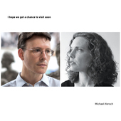 Album artwork for Michael Hersch: I hope we get a chance to visit so