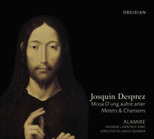 Album artwork for Josquin Desprez: Missa D'ung aultre amer / Motets