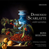 Album artwork for Scarlatti: Violin Sonatas