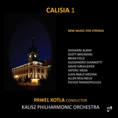 Album artwork for Calisia 1: New Music for Strings