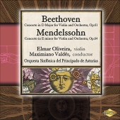 Album artwork for Beethoven / Mendelssohn: Violin Concertos