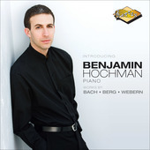 Album artwork for Benjamin Hochman: Introducing (Bach, Berg, Webern)