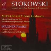 Album artwork for Stokowski conducts Mussorgsky & Wagner