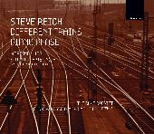 Album artwork for Reich: Different Trains, etc; Mellits:  Quartet