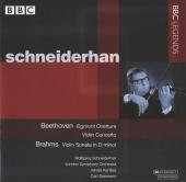 Album artwork for SCHNEIDERHAN PLAYS WKS BY BEETHOVEN BRAHMS