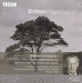 Album artwork for Mahler: SYMPHONY NO. 4 / Britten
