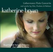 Album artwork for Katherine Bryan: Flute Concertos, Liebermann, Niel