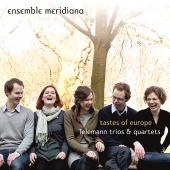 Album artwork for Telemann: trios & quartets / Ensemble Meridiana