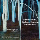 Album artwork for Violin Concertos - Mendelssohn, Brahms, Dvorak, Pr