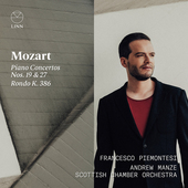 Album artwork for Mozart: PIANO CONCERTOS NOS. 19 & 27